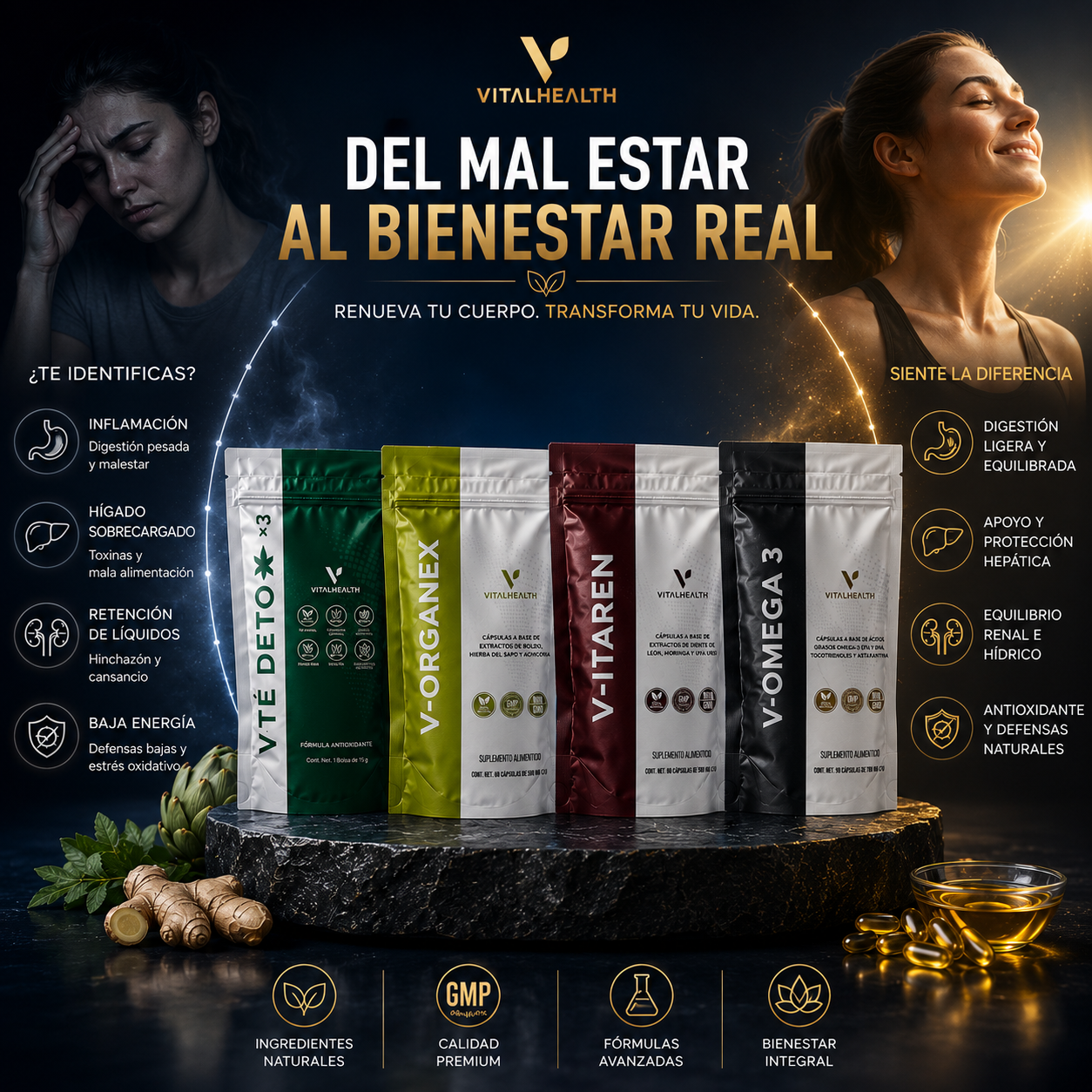Reto Detox 21 Días Con Adaptógenos